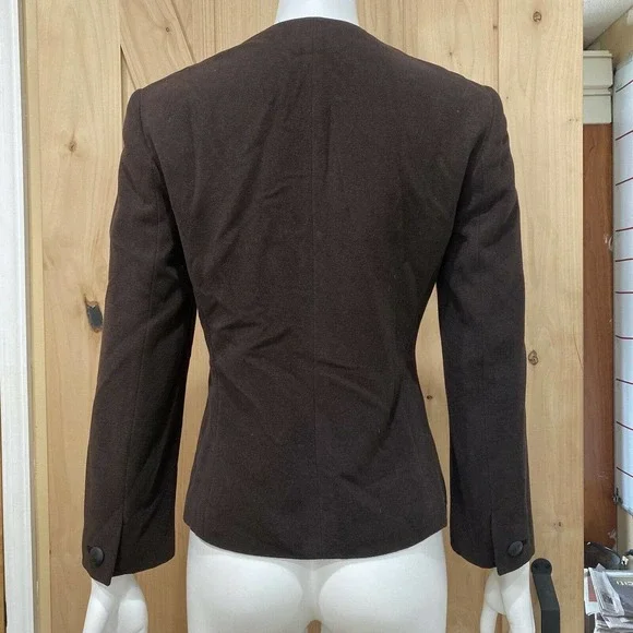 Louis Féraud Military Blazer Lined Jacket size 6 - Picture 9 of 10